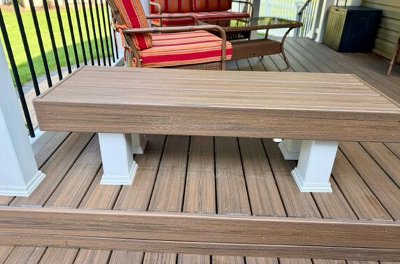 Built in bench seat