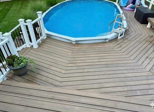Pool deck