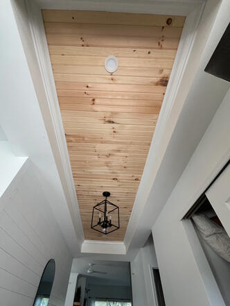 Ceiling after