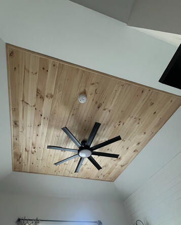 Ceiling after