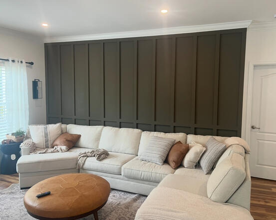 Accent wall
